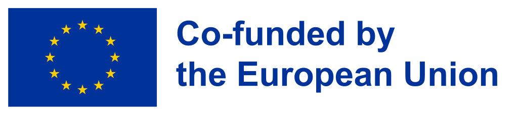 Logo of the Europian union co-financer of the erasmus+ youth digital leaders project.